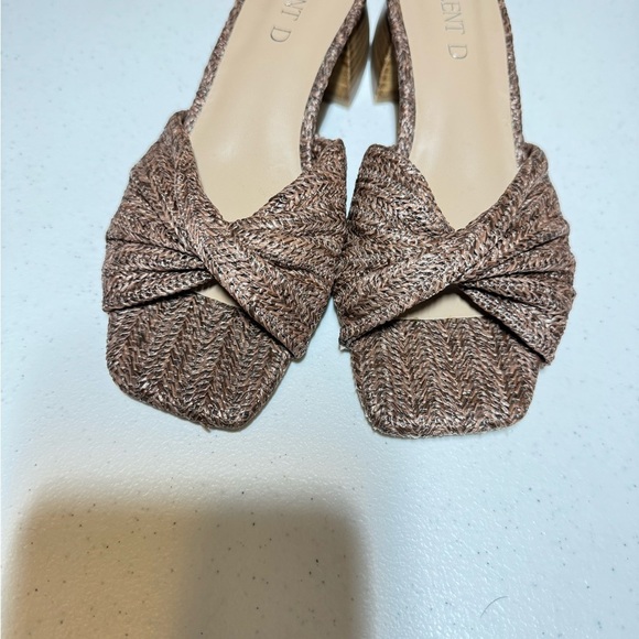 Silent D Pedro Elegant Brown Woven Women's Shoes - Picture 1 of 6